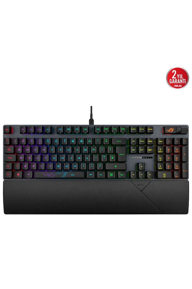 ROG STRIX SCOPE II RX RED Aura Sync RGB IP57 Multi Fonksiyonel Gaming Klavye 90MP0350-BKEA01 - 1