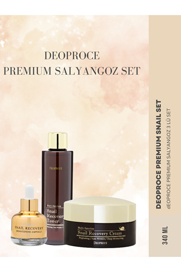 PREMIUM SALYANGOZ CİLT BAKIM SETİ - 1