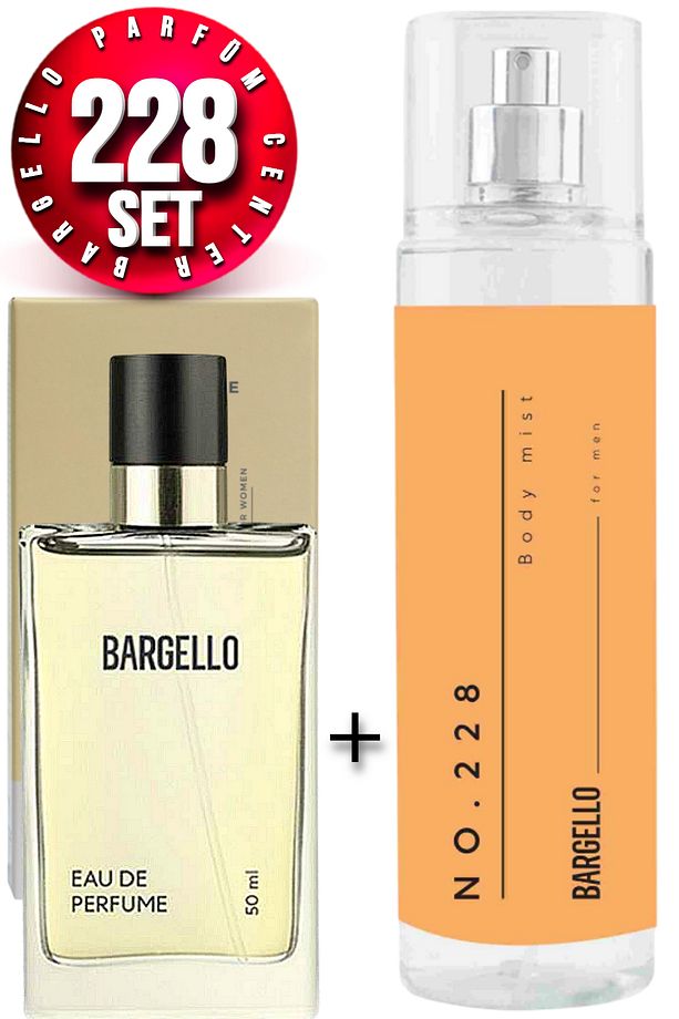 228 Kadın Parfüm Oriental 50 Ml EDP + Bargello 228 Kadın Vücut Spreyi 210 Ml - 1