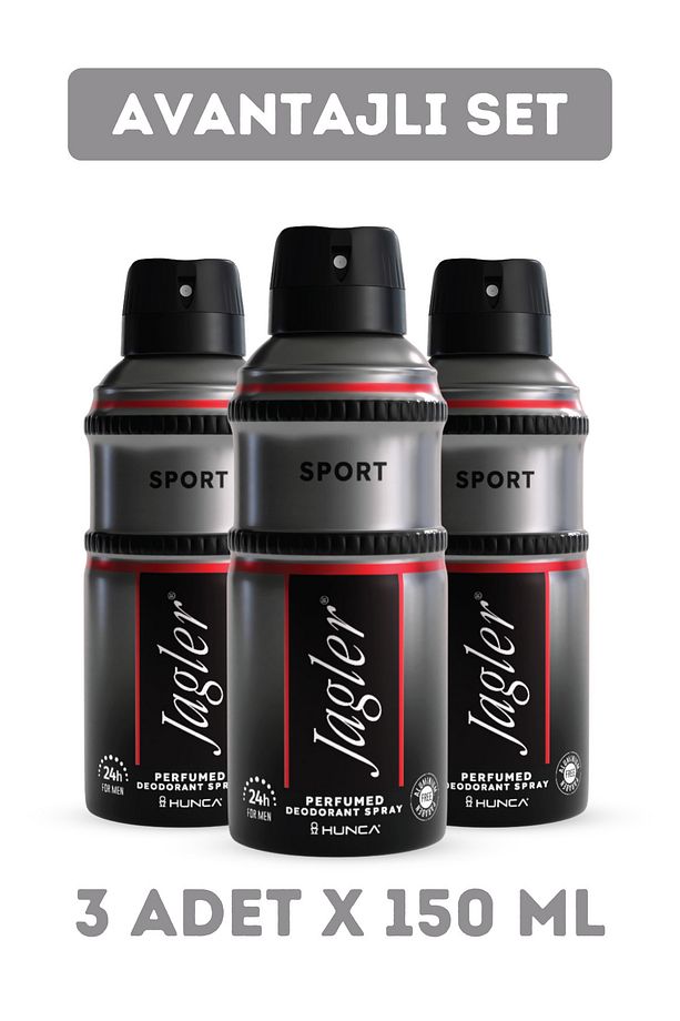 Sport Erkek Deodorant ( 3 Adet X 150 ml ) - 1