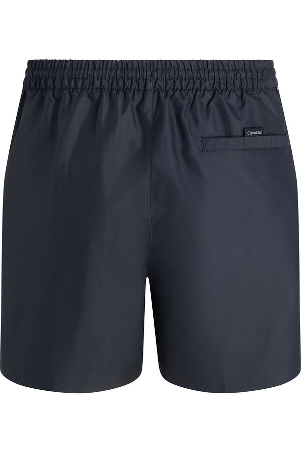 Drawstring Erkek Siyah Deniz Şortu - 3