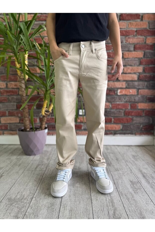 Boy's Waiter Linen Chino Trousers