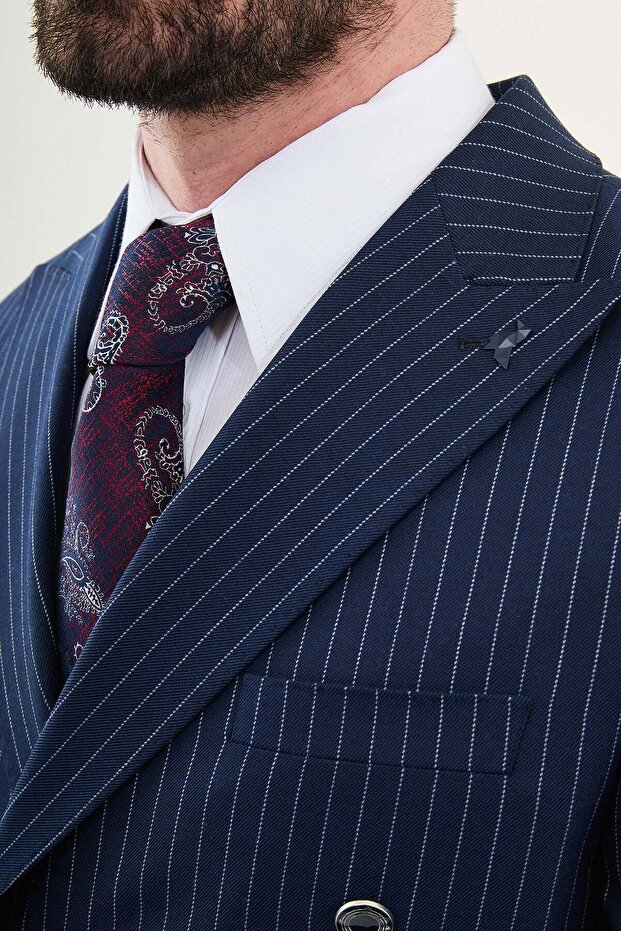 Suit Collared Swallow Set - 2