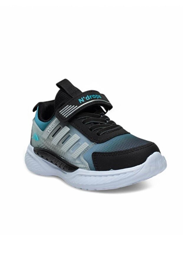 023-25 Anorak Anatomical Kids Sneaker Black Turquoise 26-30