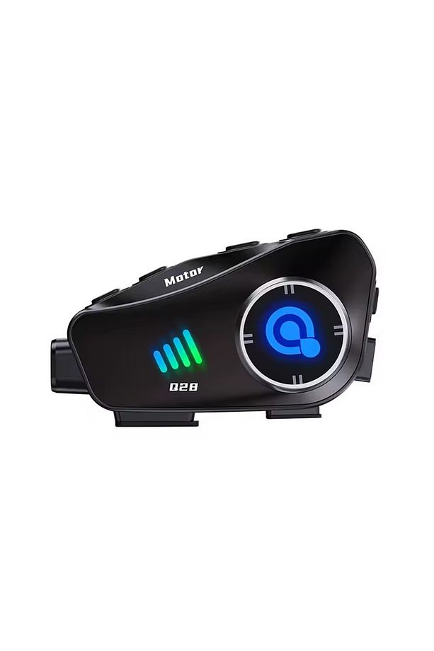 Q28 Kameralı Intercom Bluetooth Motor Kaskı Kulaklığı - 2