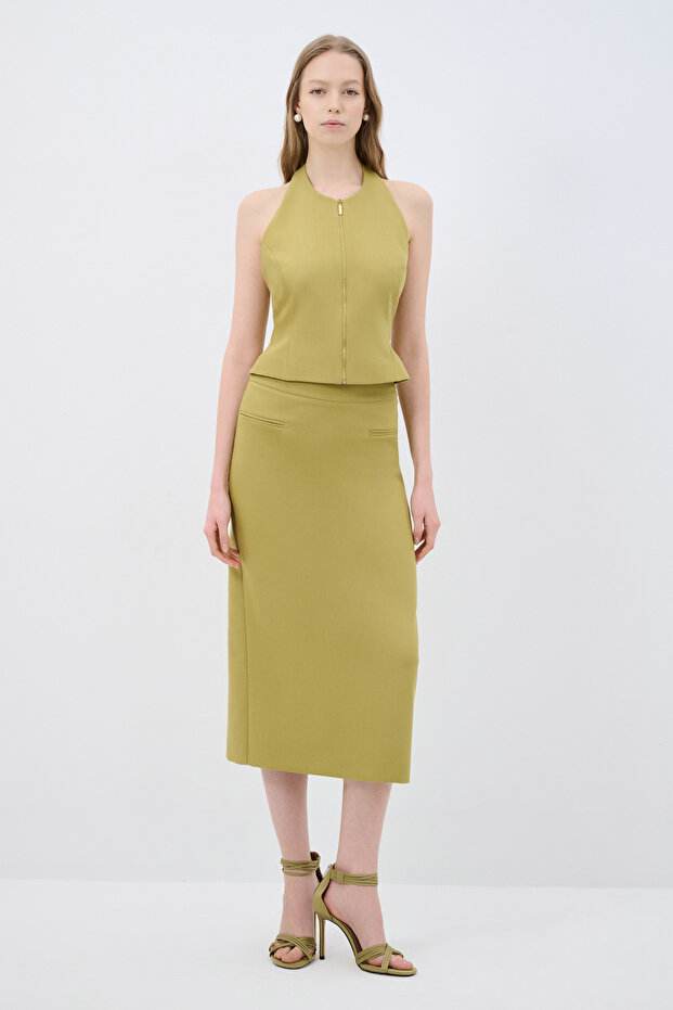 Fermuarlı Yelek - 3