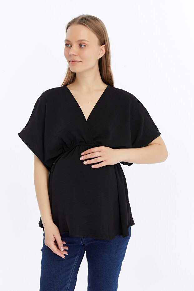 Olivia Bluz - Siyah - 2