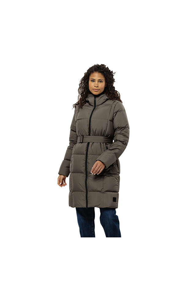 Frozen Lake Coat Kadın Kahverengi Outdoor Ceketi KADIN OUTDOOR CEKETİ - 2