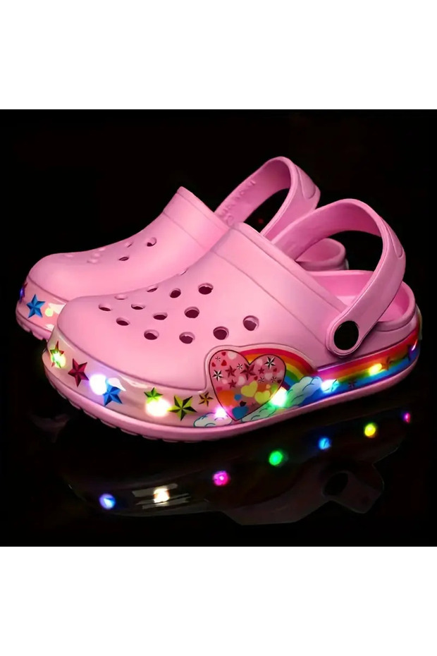 Işıklı Ledli Pilli Terlik - 1