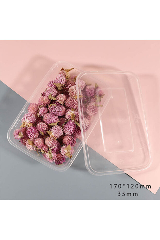 Resin art dry plant flower