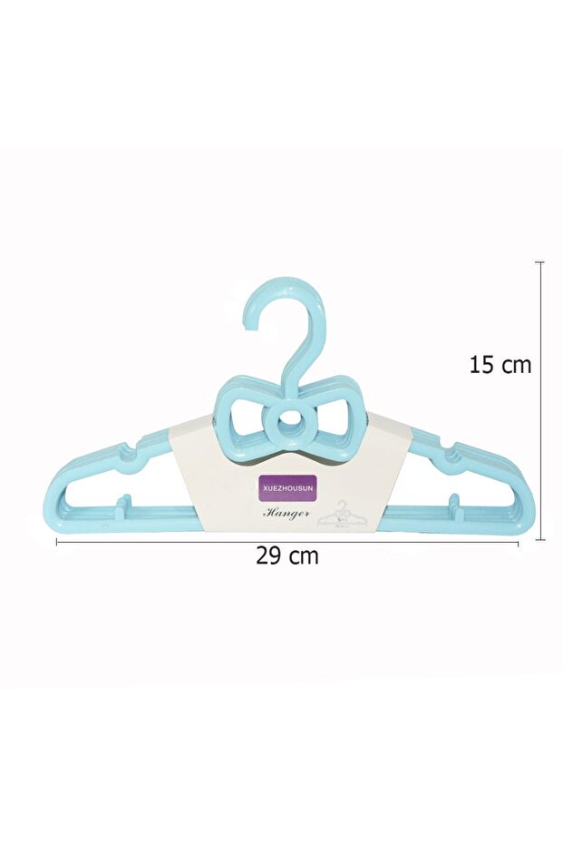 5-piece plastic clothes hanger set - 2