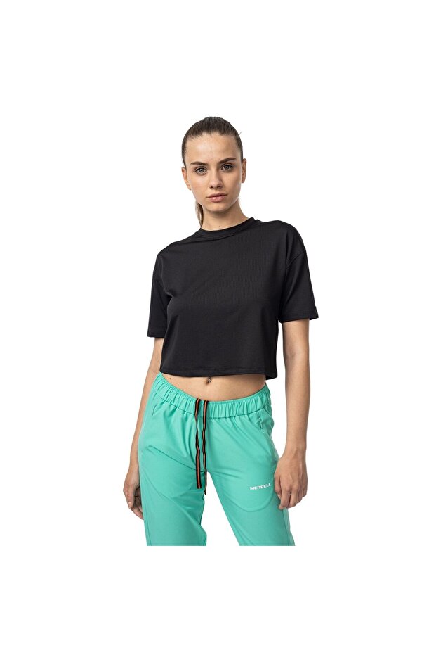 Tati Kadın Siyah Koşu Tişört ERKEK KOŞU T-SHIRT M5TATIW - 3