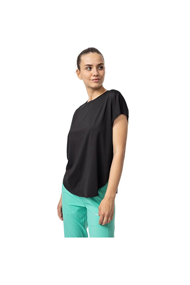 Tulip Kadın Siyah Koşu Tişört KADIN KOŞU T-SHIRT M5TULIPW - 2