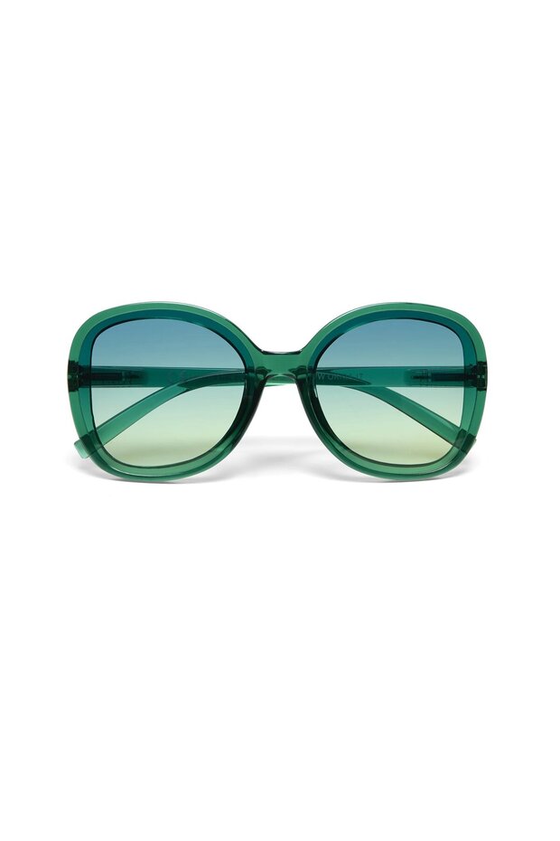 Anna Butterfly Sunglasses Green/Yellow Gradient