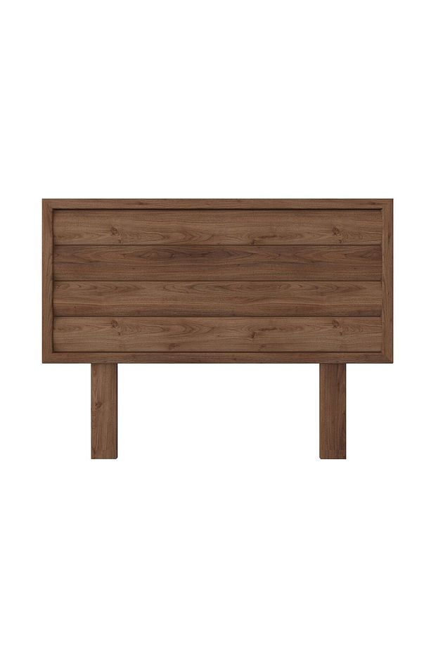 Hüma Model Ceviz Renk Ahşap Tek Başlık ( YATAY ) - 1