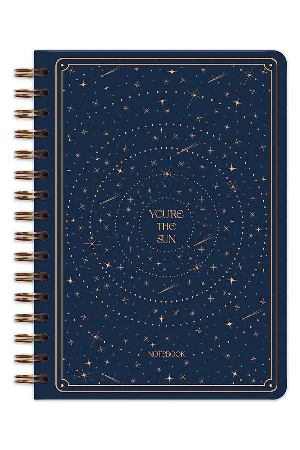 Bullet Journal Edition A5 15x21 cm Spiralli Noktalı Tarihsiz Not Defteri Yıldızlar - 6