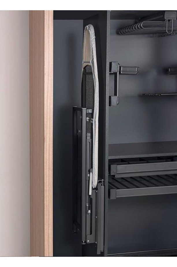 Ayak Destekli Dolap Içi Ütü Masası Antrasit Modül 20cm (S-6611-A) - 4
