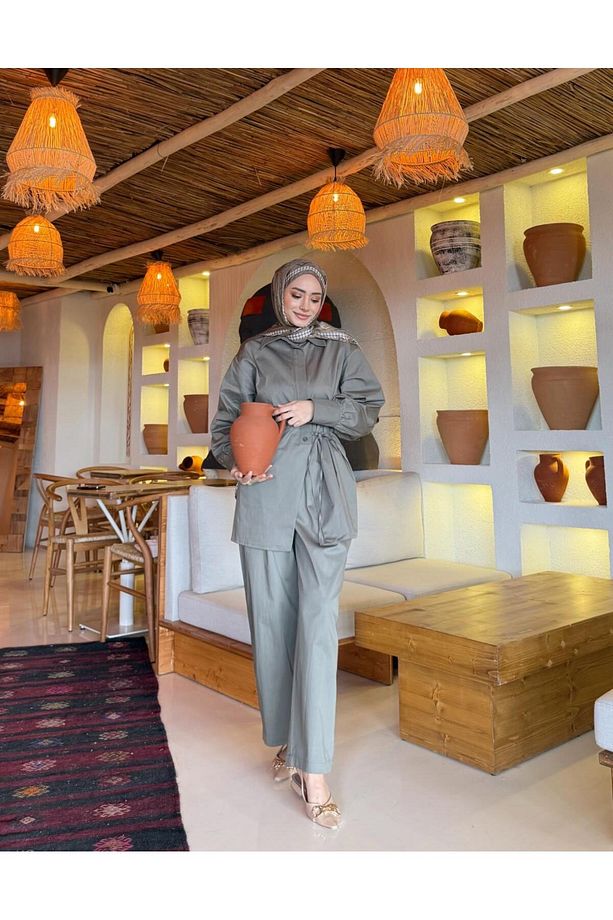 FİONA CANVAS PANTOLON - 1