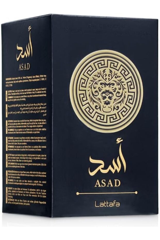 عطر اسد للرجال من لطافة او دي بارفان 100 مل - 4