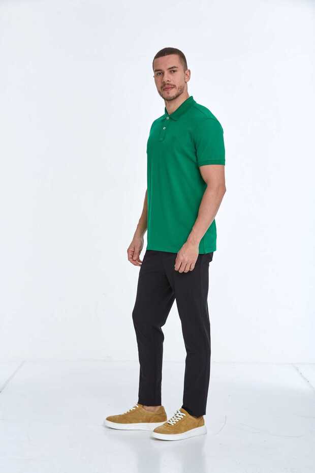 Tricou bărbătesc Walker Polo verde - 4