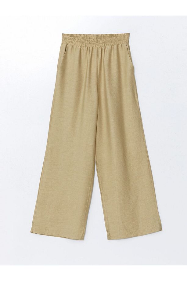 LCW Modest Haki Beli Lastikli Modal Karışımlı Kadın Pantolon - 2