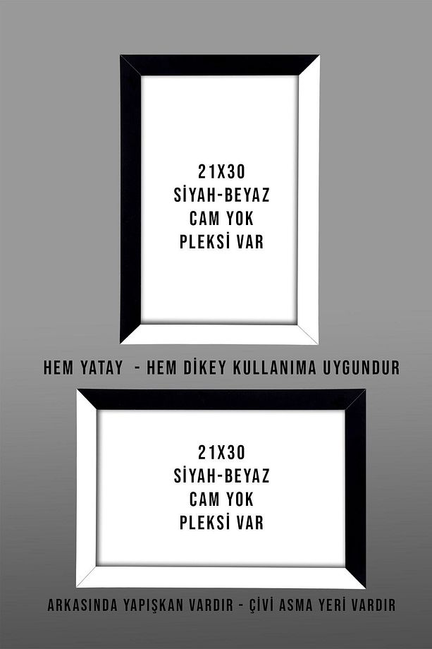 10 Adet A4 Çerçeve Pvcli 21x30 Sertifika Için Çerçeve Diploma Için Çerçeve Belge Için Çerçeve - 5
