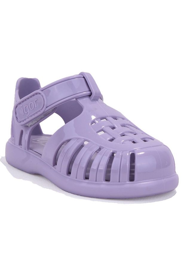 S10311 Tobby Gloss Leylak Ortopedik Günlük Kız Çocuk Sandalet - 1