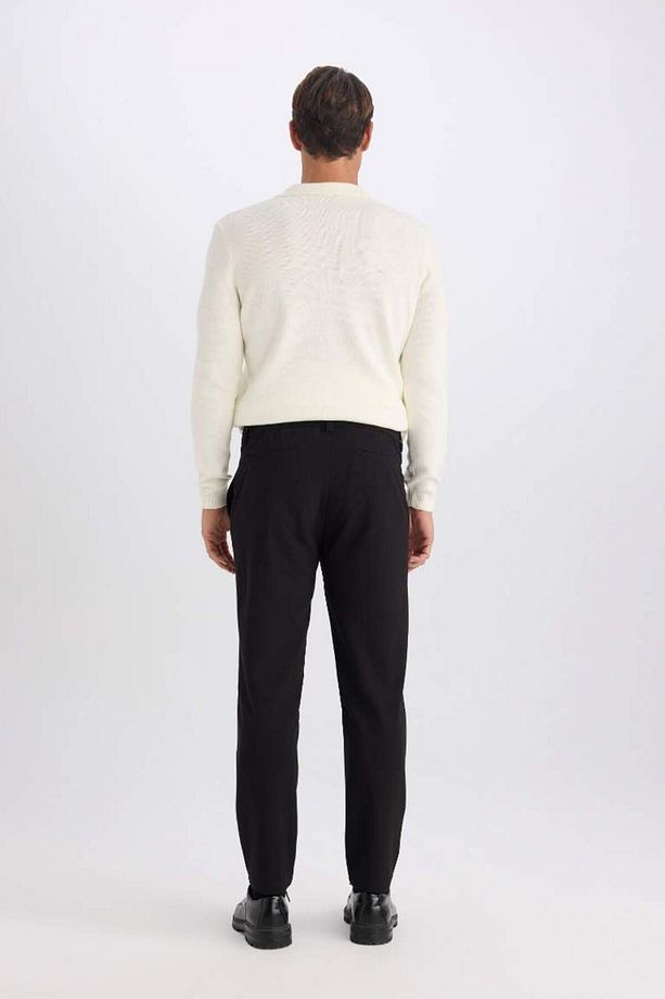Jogger Düz Paça Her Yöne Esneyen Yazlık Kumaş Pantolon B7520ax25sp - 6