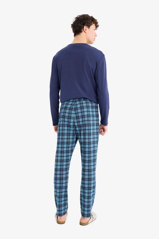Regular Fit Kareli Cepli Pijama Altı E0512ax25sm - 7