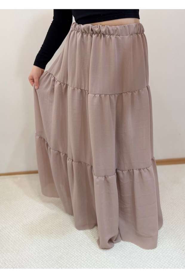 تنورة TREND طويلة أساسية - 1