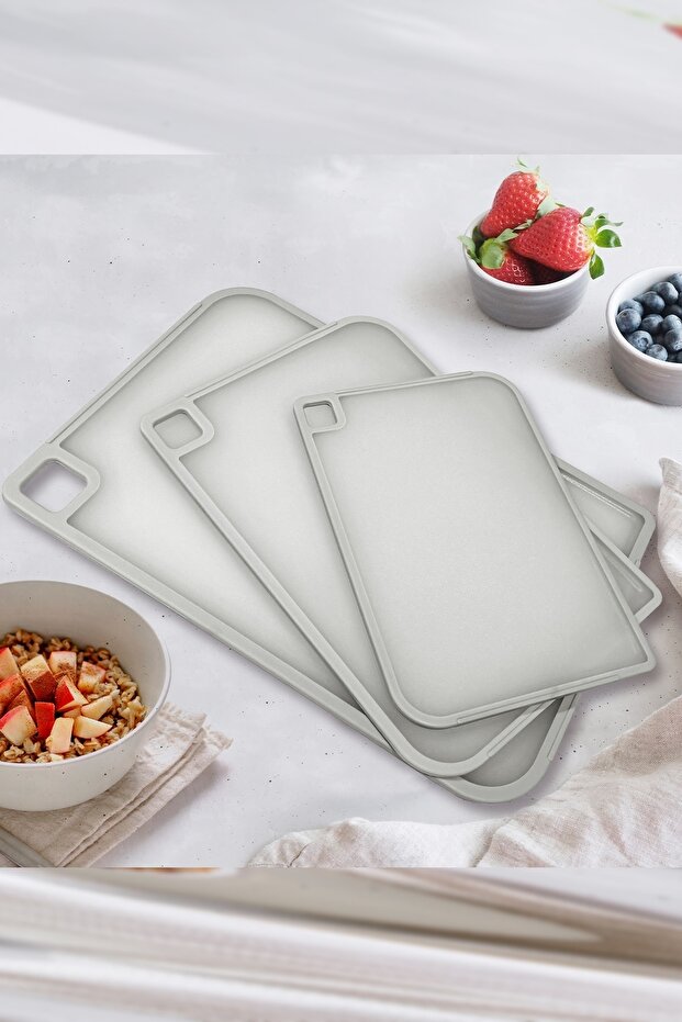 Fika Cutting Board Set 3pcs Gray - 1