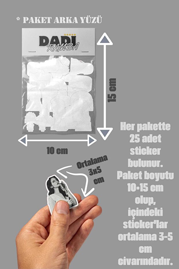 dadi ramba One Piece Sticker Paketi - Bullet Journal - Ajanda - Planner ...