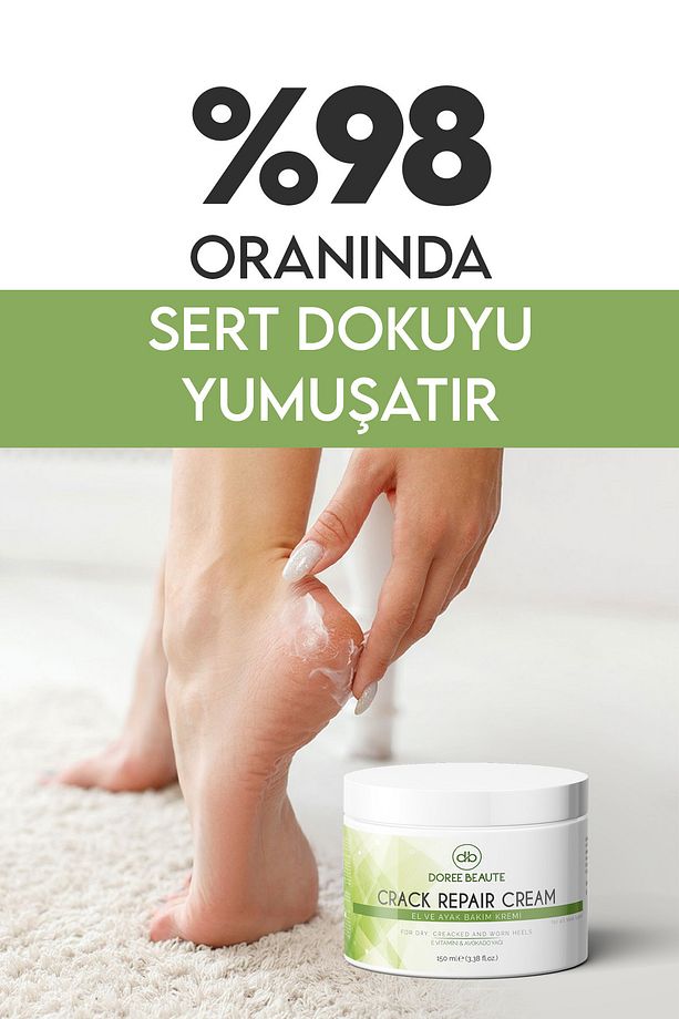 El Ve Ayak Topuk Çatlak Giderici (ÖZEL FÖRMÜL) Mucizevi Bakım Kremi 150 ml - 4
