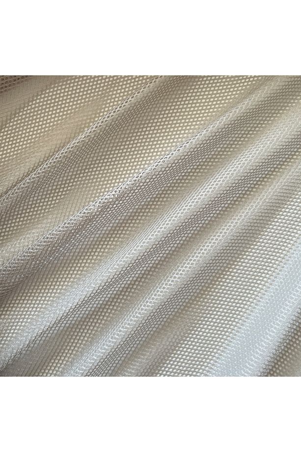 Esnek File Kumaş Gri Renk ( 160cm En ) - 4