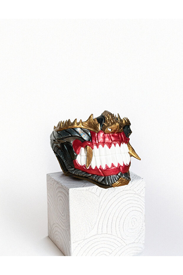 Dark Cyber Samuray Oni Maskesi - 1