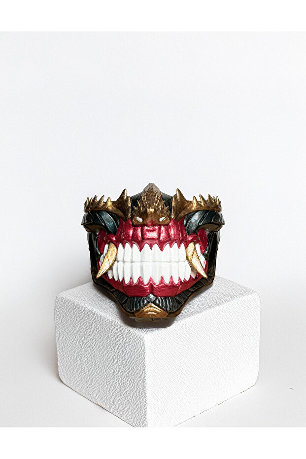 Dark Cyber Samuray Oni Maskesi - 2