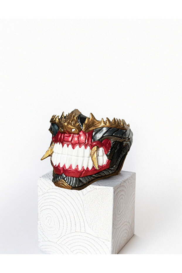 Dark Cyber Samuray Oni Maskesi - 3