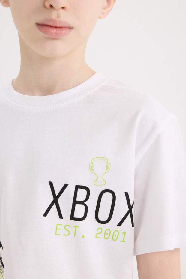 Erkek Çocuk Xbox Pijama Takımı Kısa Kollu Üst Şort E0339A825SM - 5
