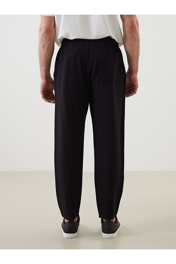 Standart Kalıp Poplin Erkek Pantolon - 4