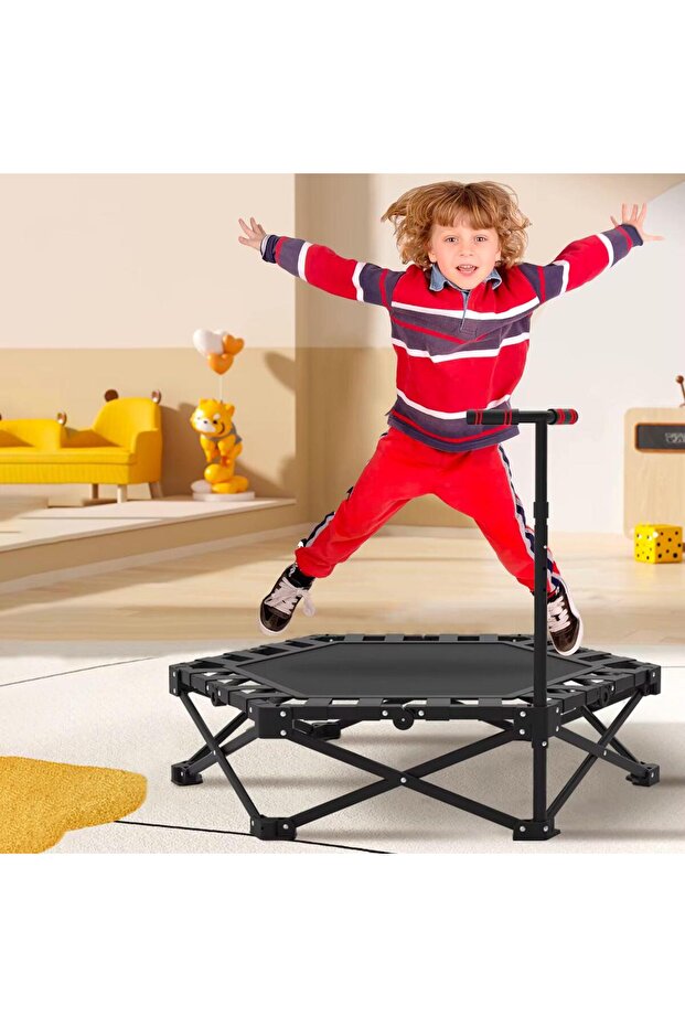 106 Cm Tutmalı KATLANIR Step Trambolin - 5
