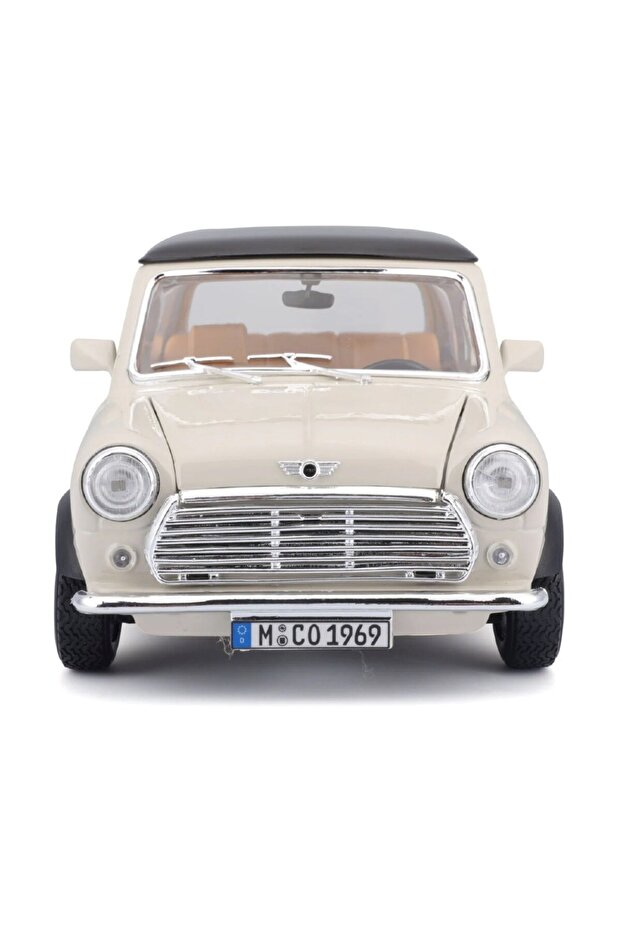 1:18 Mini Cooper 1969 Bej - 6