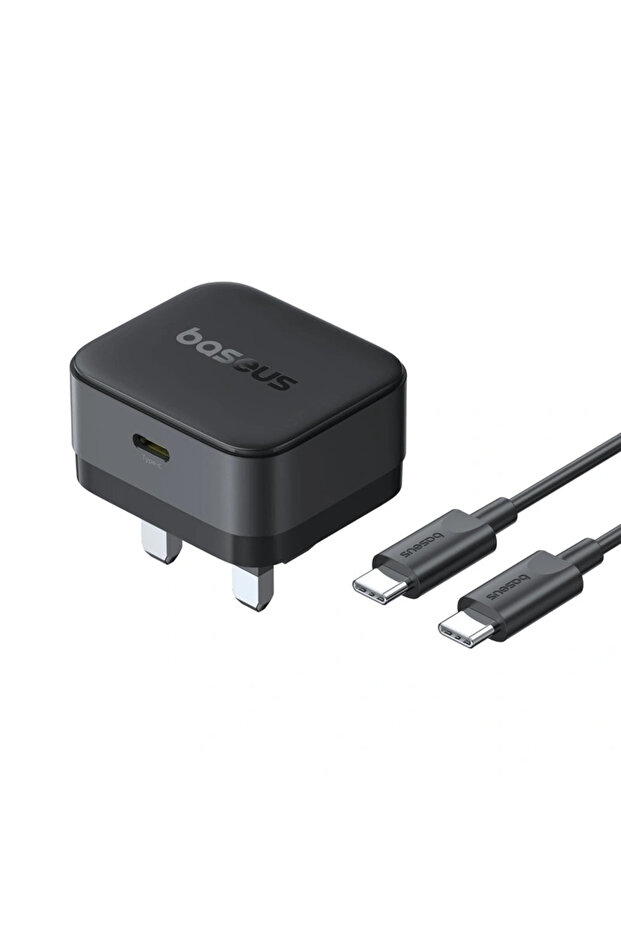 شاحن سريع من بالم - 1 من النوع C - 20 وات - كابل USB-C - 60 وات - 1 متر