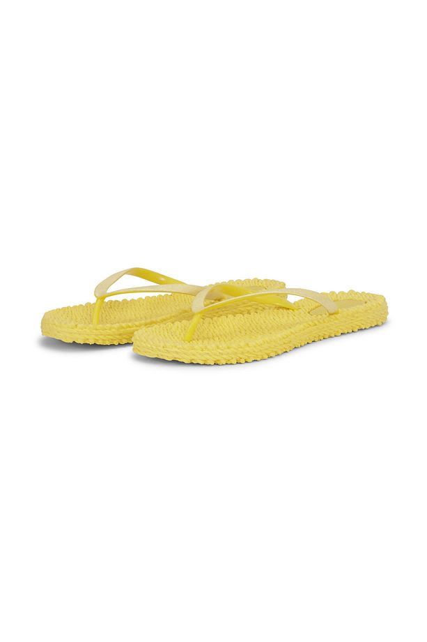 Pale Banana Cheerful01 - Sarı Simli Parmak Arası Terlik - 1