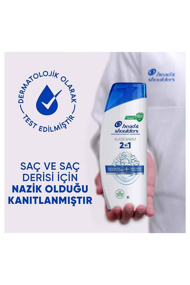Head And Shoulders İpeksi Yumuşaklık 2si1 Arada Şampuan 300ml + Dökülme Karşıtı Saç Kremi 275 ml - 8
