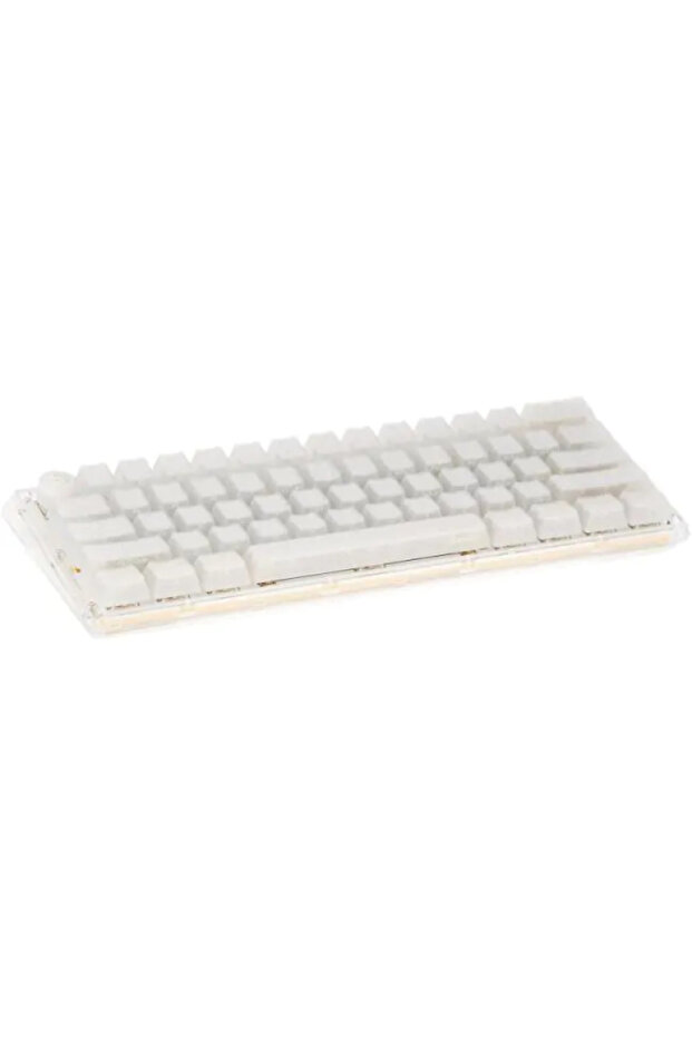 لوحة مفاتيح الألعاب Ducky One 3 Mini Aura 60% - أزرق كرزي - أبيض
