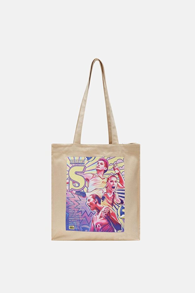 Issue #79 Tote Bag - Bej - 1