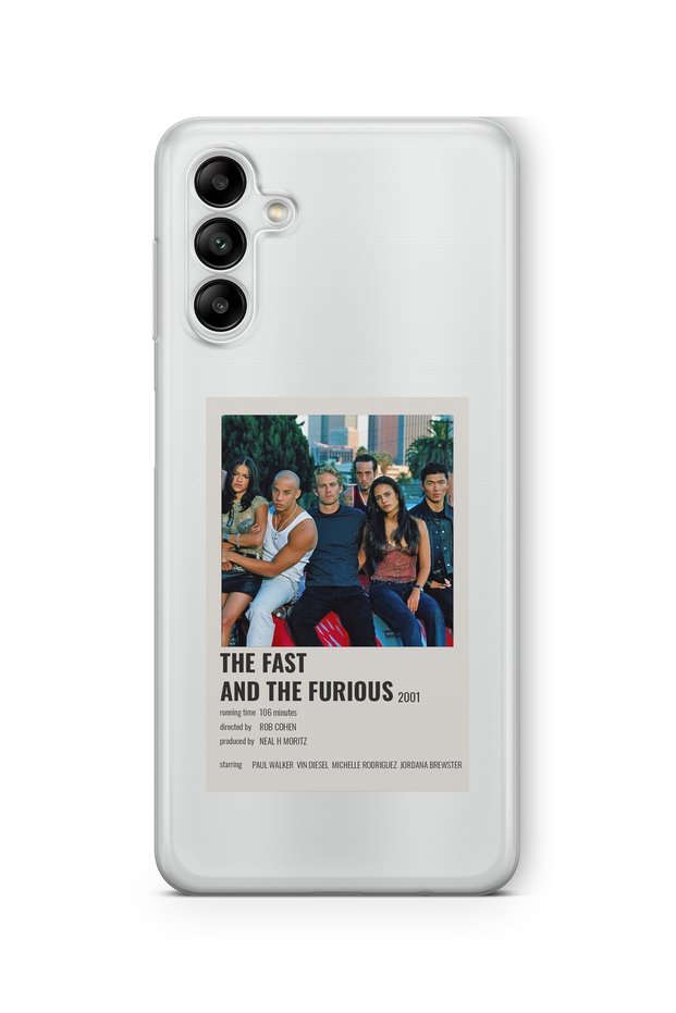 Samsung Galaxy M34 5g Compatible Fast and Furious Palaroid Poster Design Printed Transparent Case