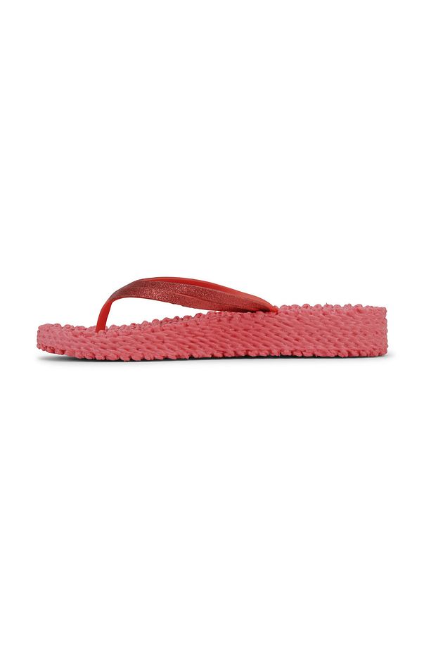Raspberry Cheerful13 - Pembe Platformlu Parmak Arası Terlik - 3