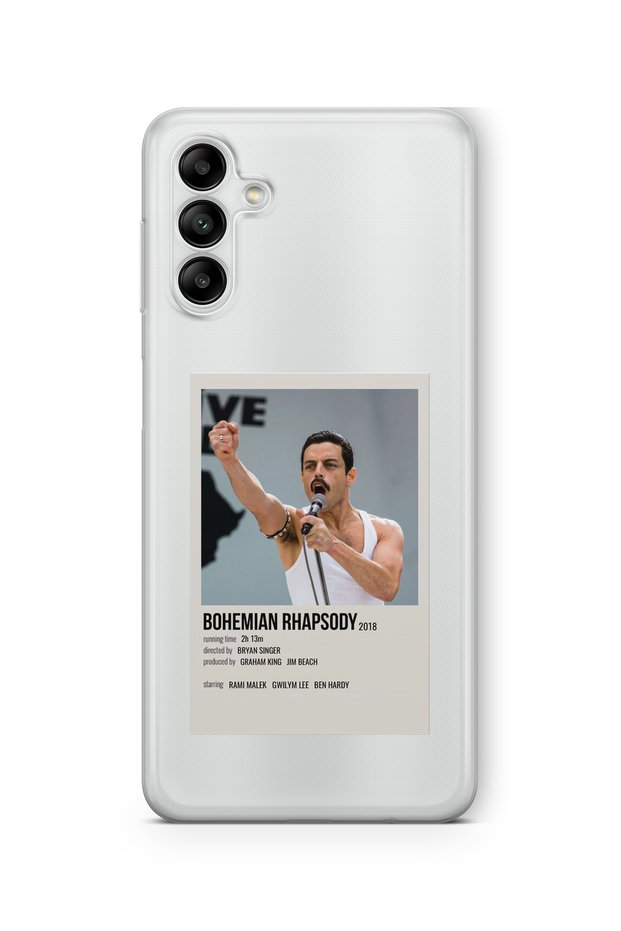 Samsung Galaxy S23 Compatible Queen Bohemian Rhapsody Paralorid Poster Design Printed Transparent Case
