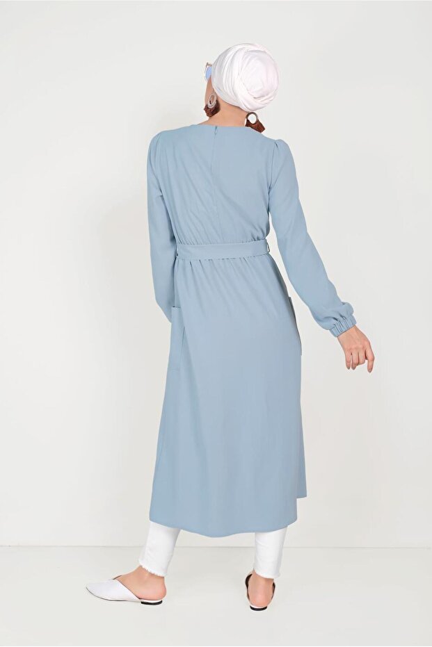 CEPLİ ASİMETRİK TUNİK 40456 - 3